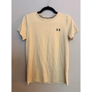 Under Armour Women’s Athletic Short Sleeve Crew Neck T-Shirt Yellow Size Small